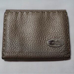 Fendi Brown Leather Wallet